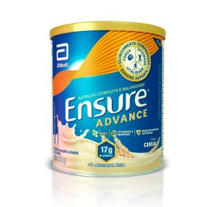 SUPLEMENTO NUTRICIONAL ENSURE ADVANCE CEREAL COM 400G