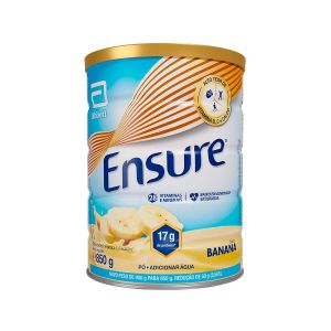 SUPLEMENTO NUTRICIONAL ENSURE BANANA COM 850G