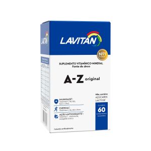SUPLEMENTO VITAMÍNICO LAVITAN A-Z ORIGINAL COM 60 COMPRIMIDOS