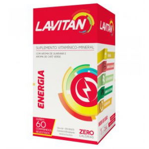 SUPLEMENTO VITAMÍNICO LAVITAN ENERGIA 60 COMPRIMIDOS