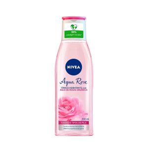 TÔNICO HIDRATANTE NIVEA AQUA ROSE 200ML