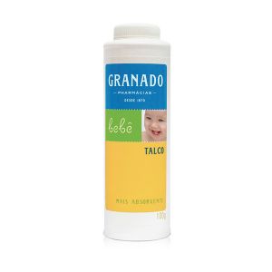 TALCO INFANTIL GRANADO BEBÊ COM 100G