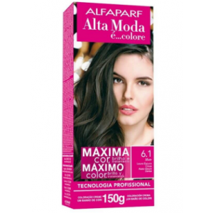 TINTA DE CABELO ALTA MODA 6.1 MATE 
