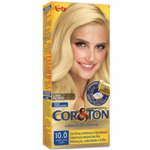 TINTA DE CABELO COR&TON 10.0 LOURO ULTRA CLARO 