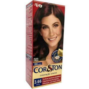 TINTA DE CABELO COR&TON NIELY 3.66 VIOLINE