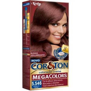 TINTA DE CABELO COR&TON NIELY 5.546 VERMELHO AMORA