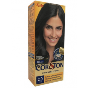 TINTA DE CABELO COR&TON NIELY PRETO 2.0