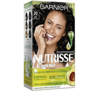TINTA DE CABELO GARNIER NUTRISSE 20 PRETO