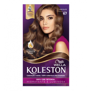 TINTA DE CABELO KOLESTON CHOCOLATE 67 COLEÇÃO NOITES ILUMINADAS POR IVETE SANGALO