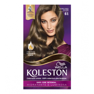 TINTA DE CABELO KOLESTON LOURO CINZA ESCURO 61