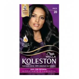 TINTA DE CABELO KOLESTON PRETO 20