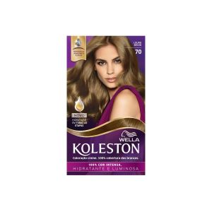 TINTURA CREME KOLESTON 70 LOURO MÉDIO COM 1 UNIDADE