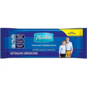 TOALHA UMEDECIDA PLENITUDE ADULTO 42 UNIDADES