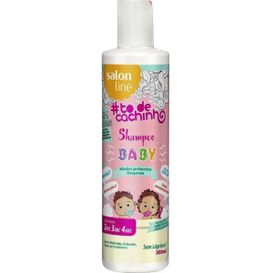 SHAMPOO BABY SALON LINE TO DE CACHINHO MINHA PRIMEIRA LIMPEZA 300ML