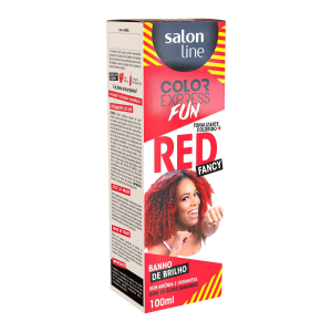 TONALIZANTE COLOR EXPRESS FANCY RED SALON LINE COM 100G