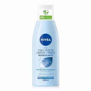 LEITE DE LIMPEZA E TÔNICO FACIAL NIVEA 2 EM 1 200ML