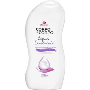 LOCAO HIDRATANTE CORPORAL ENVOLVENTE CORPO A CORPO DAVENE