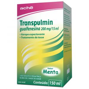 TRANSPULMIN XAROPE SABOR MENTA 150ML