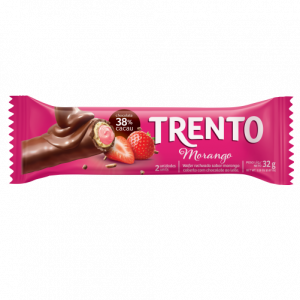 TRENTO SABOR MORANGO E CHOCOLATE 32G