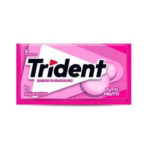 CHICLETE TRIDENT TUTTI FRUTTI 8G 5 UNIDADES