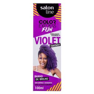 TONALIZANTE COLOR EXPRESS VIOLET FANTASY SALON LINE COM 100G