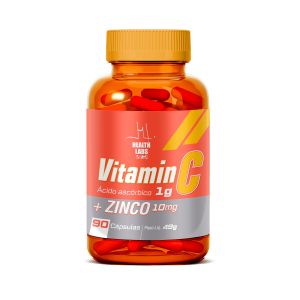 VITAMIN C 1G + ZINCO 10MG COM 90 CÁPSULAS