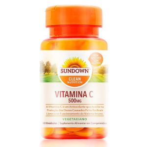 VITAMINA C 500MG SUNDOWN VITAMINAS COM 30 CÁPSULAS