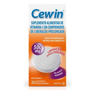 VITAMINA C CEWIN 500MG COM 30 COMPRIMIDOS