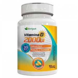 VITAMINA D 2000UI KATIGUÁ COM 30 CÁPSULAS