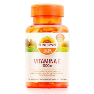 VITAMINA E 1000UI 50 CÁPSULAS SUNDOWN VITAMINAS