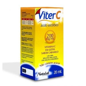 VITER C GOTAS 200MG COM 20ML