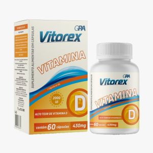 VITOREX VITAMINA D 2000UI COM 60 CÁPSULAS