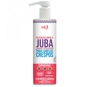 WIDI CARE POTENCIALIZANDO A JUBA TEXTURIZADOR CONDICIONANTE PARA CABELOS CRESPOS 480G